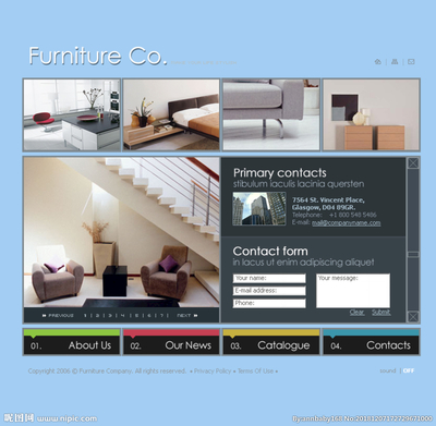 創意網頁設計圖片 點燃視覺靈感，打造非凡用戶體驗